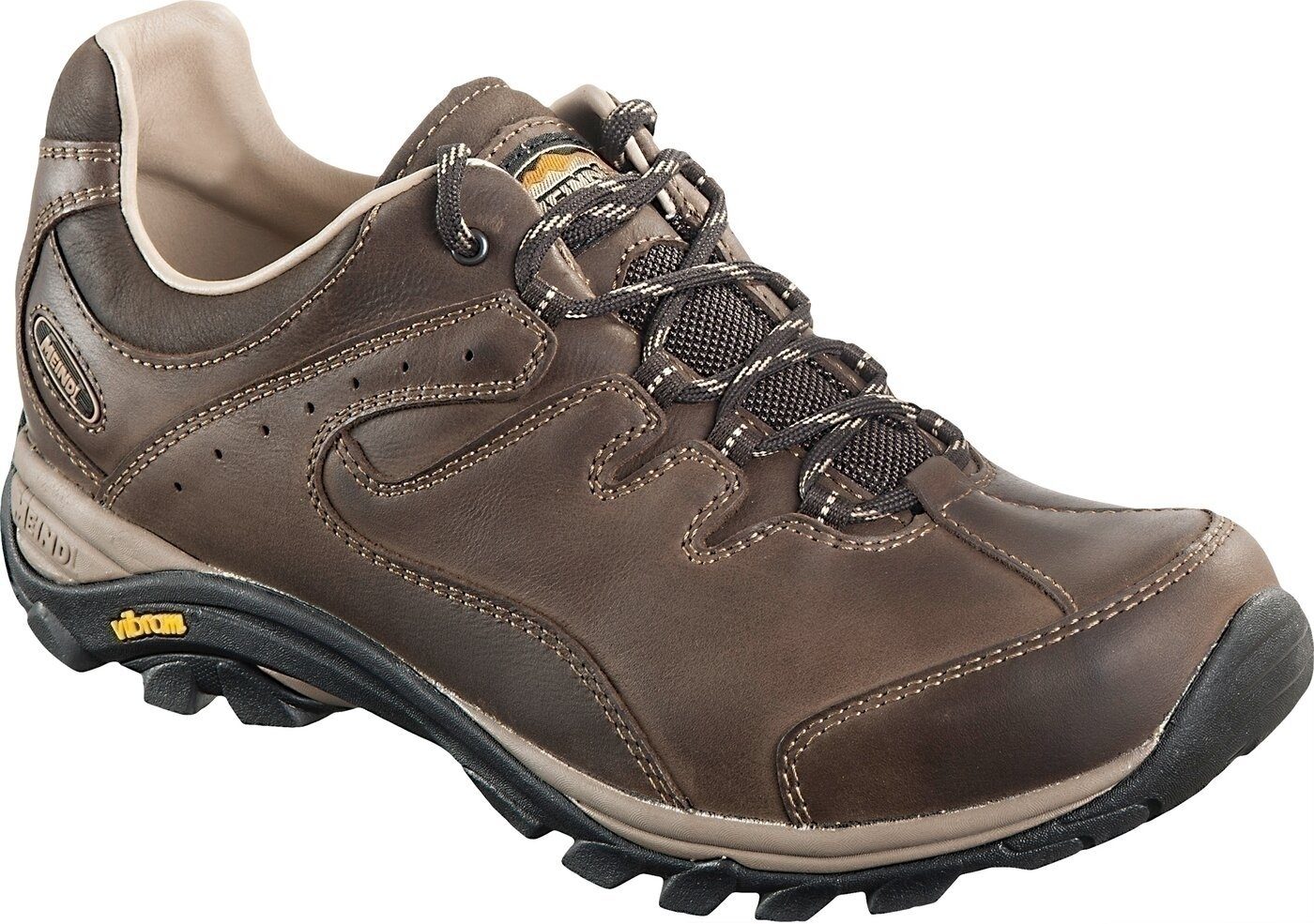 Meindl Caracas Herren Schuh mit Lederfutter Herren dunkelbraun Wanderschuh