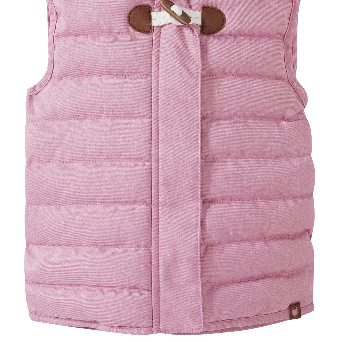 Baby Steppweste mit Knebelknopf