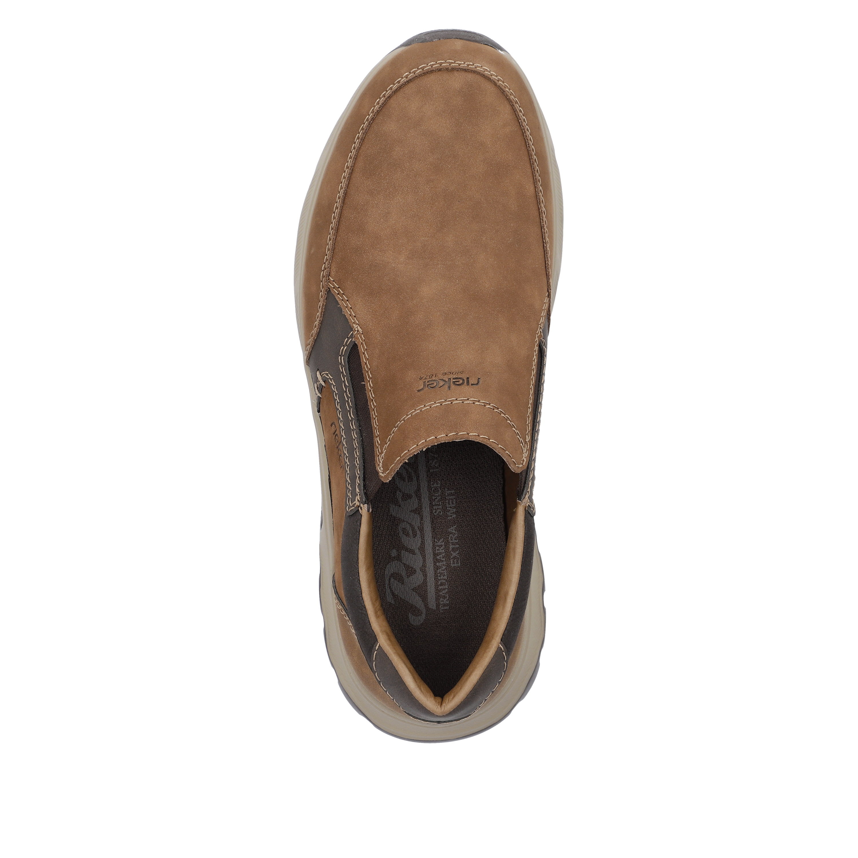 Rieker Herren Slipper holzbraun