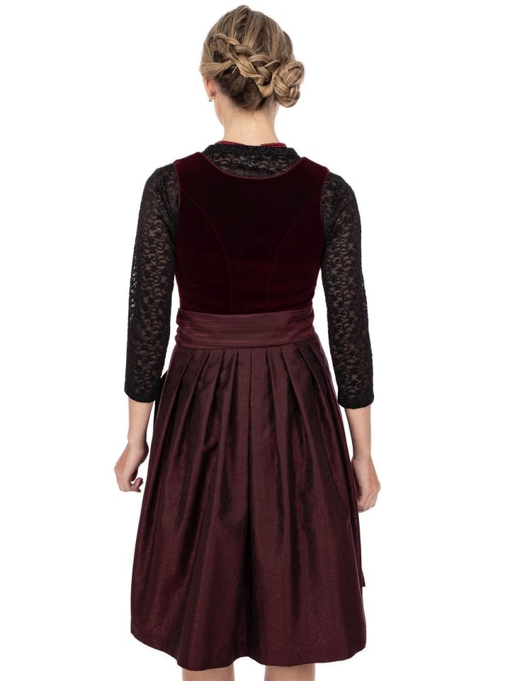 MarJo Dirndl SUSI in rotwein günstig kaufen