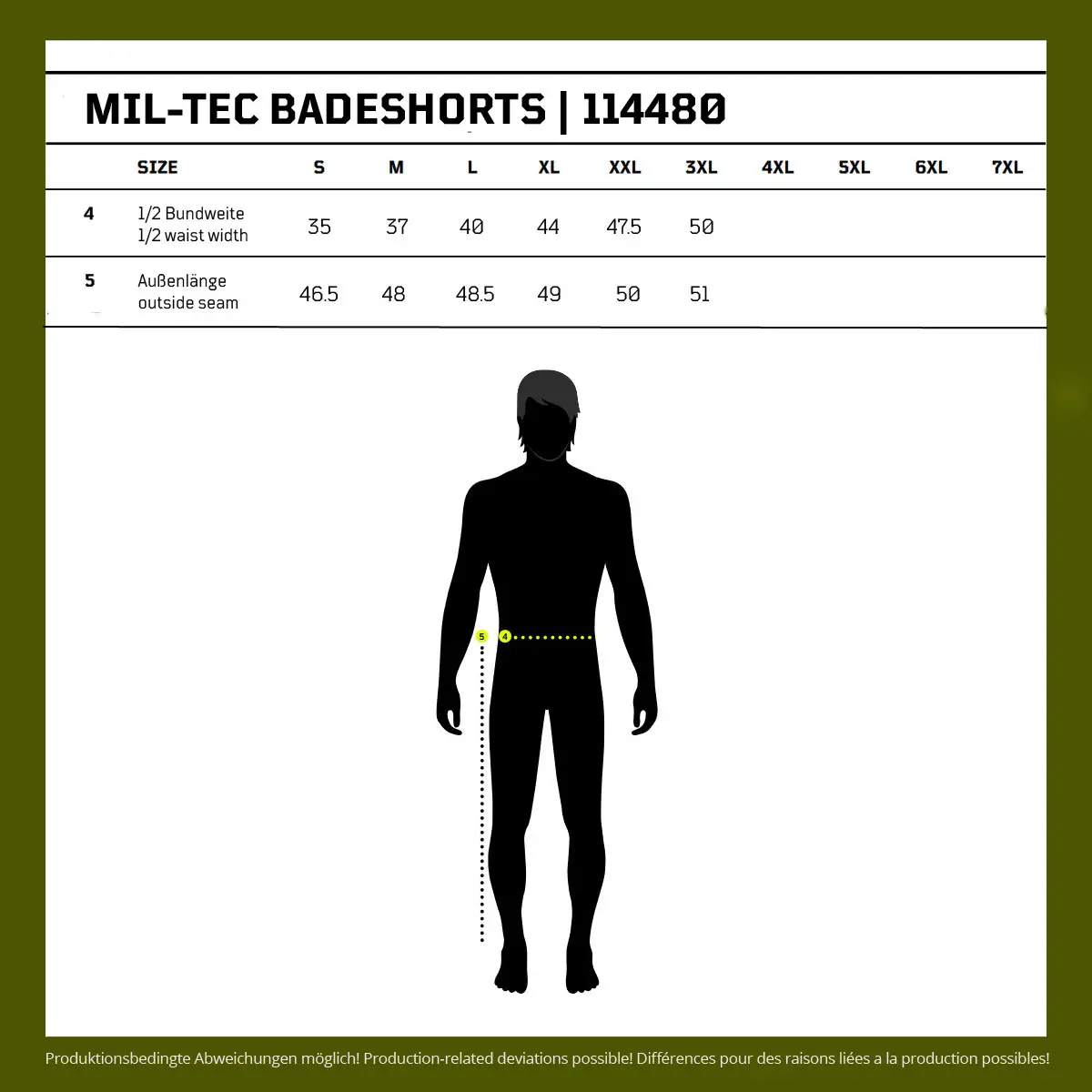 MIL-TEC Badeshorts darkcamo