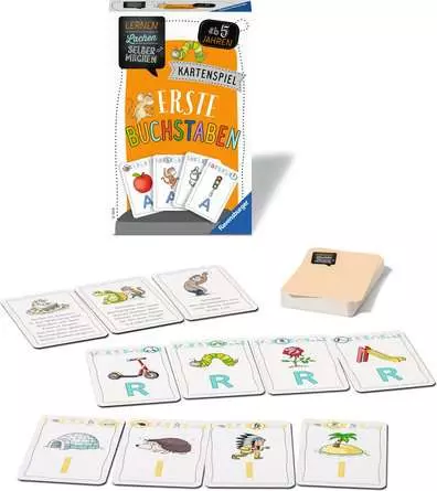 Erste Buchstaben - Kartenspiel ab 5 Jahren