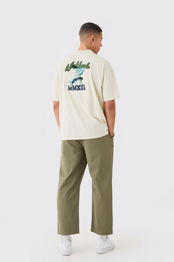 Kurze Chino-Hose