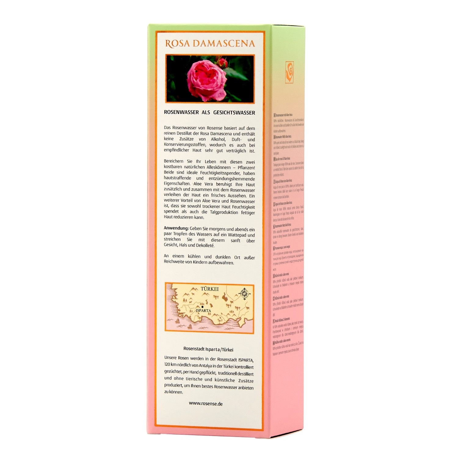 Rosenwasser mit Aloe Vera