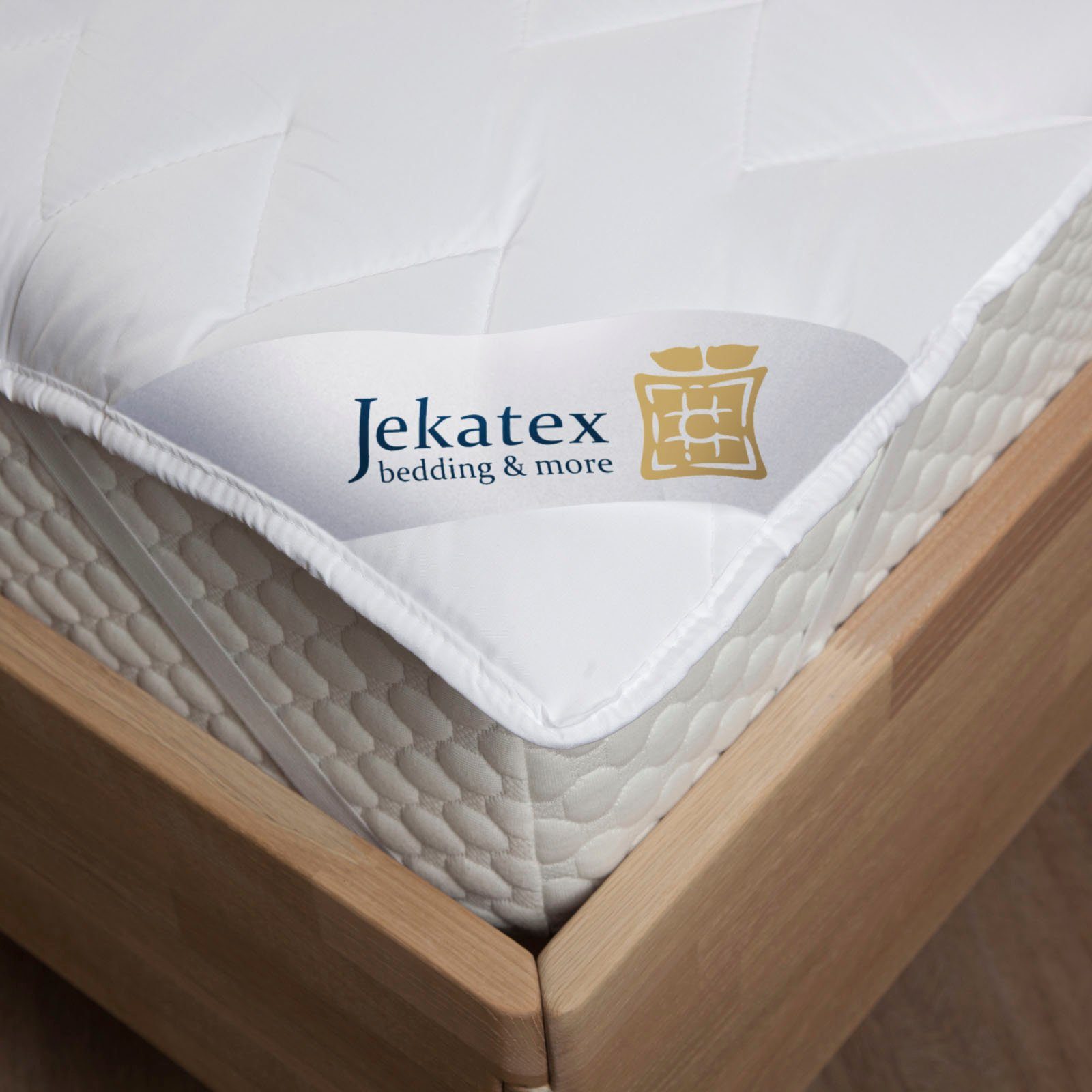 Matratzenauflage Aloe Vera Jekatex, Auflage 90x200 cm für Matratze mit Aloe Vera veredelt.