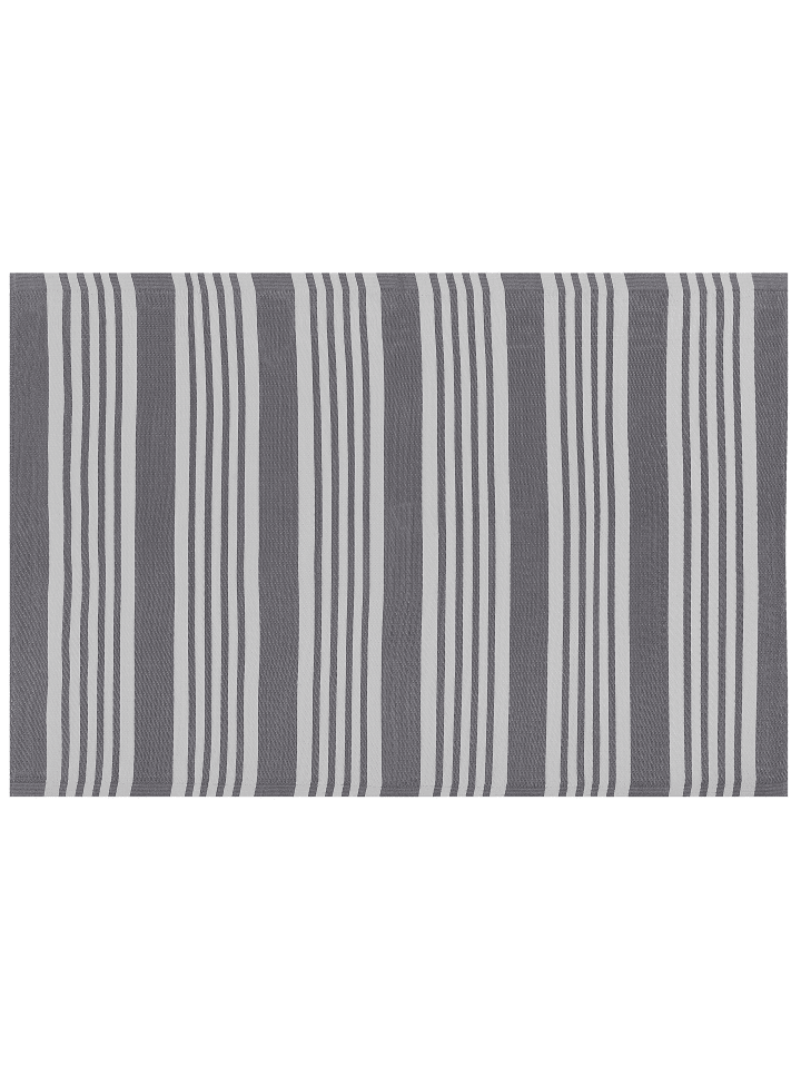 Beliani Outdoorteppich DELHI in Grau - (W) 120 x (H) 0.5 x (L) 180 cm günstig kaufen onesize