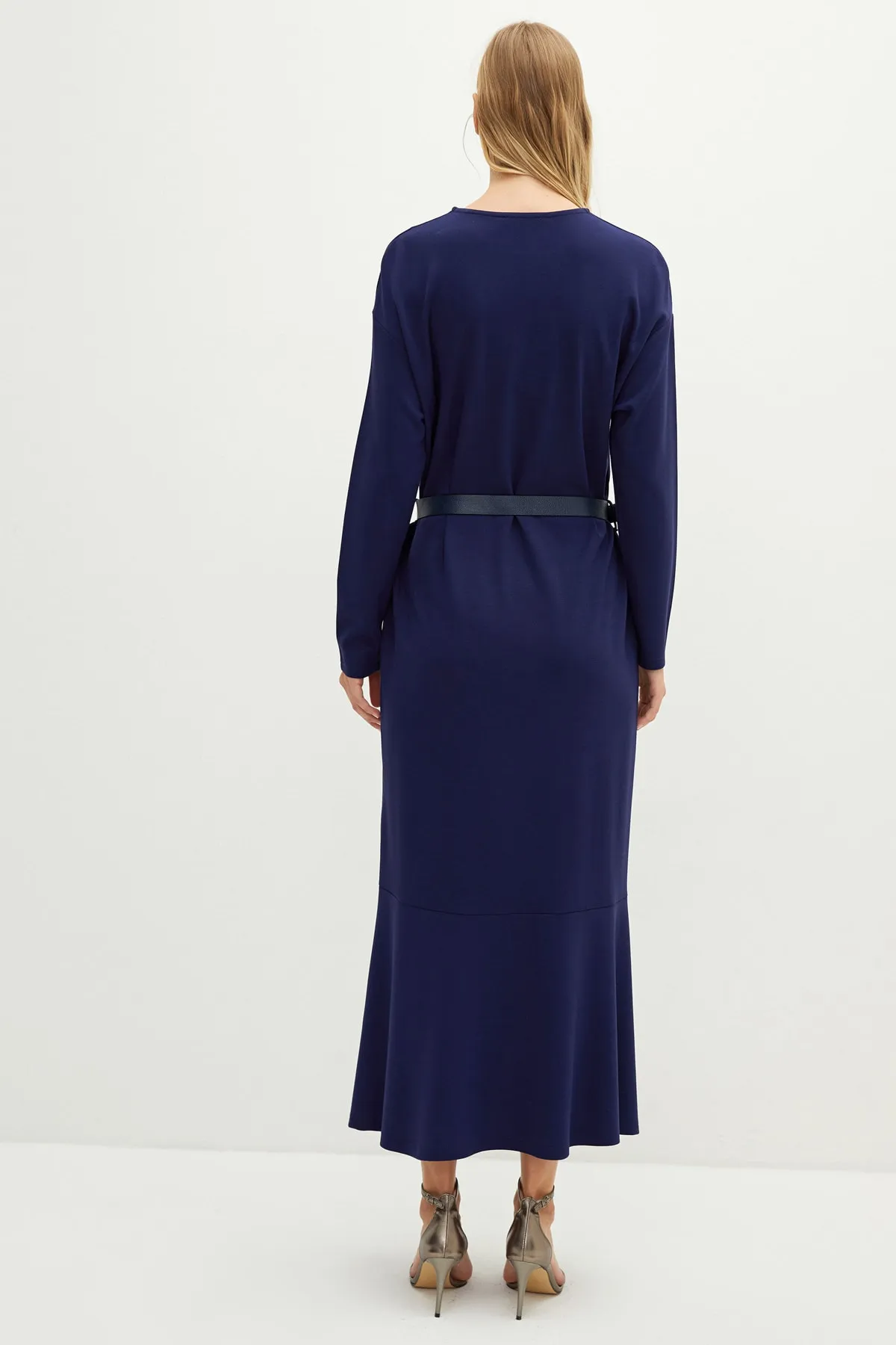 LC Waikiki  Kleid - Dunkelblau - Shift
