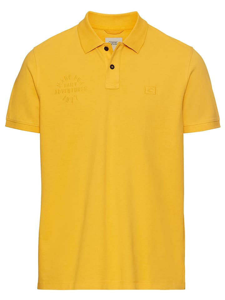 Camel Active Poloshirt in Gelb günstig kaufen