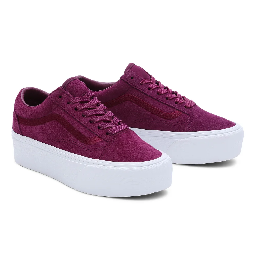 Vans Old Skool Stackform Mono Embroidery VN0009PZDRV1 / lila