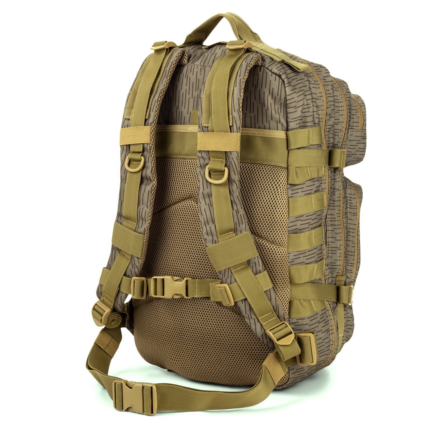 BLITZER Wanderrucksack Militär Rucksack Assault 30L oder 50L Einsatzrucksack, Nylon 900D