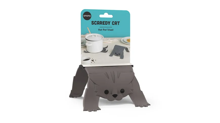 OTOTO Topfuntersetzer Scaredy Cat