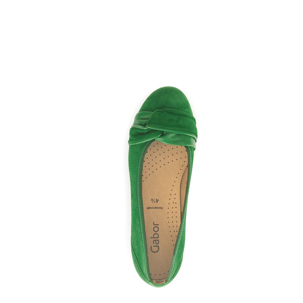Gabor fashion Sportliche Ballerina grün