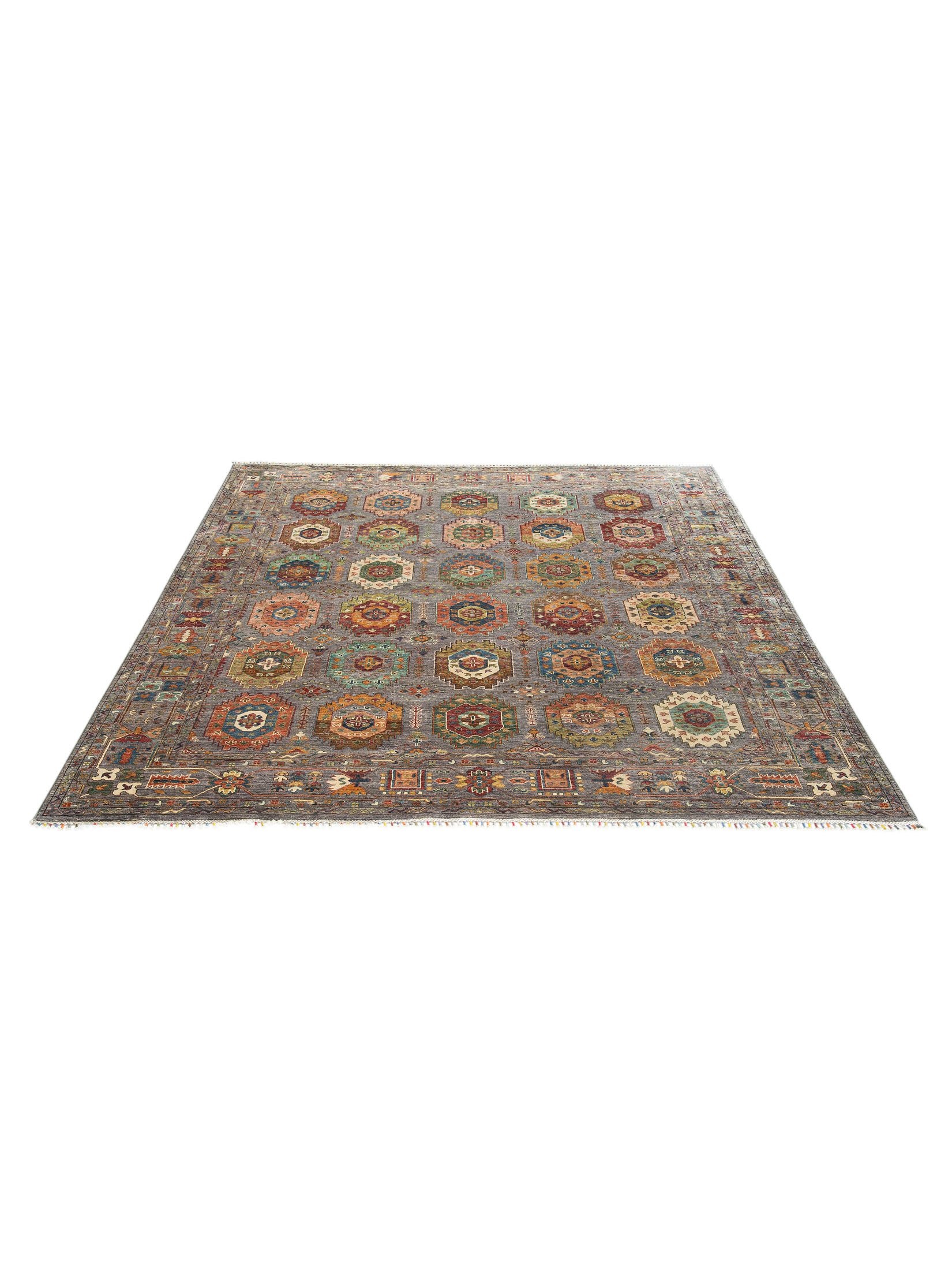 Kazak Ghazni ca. 244 x 318 cm, Unikat / Einzelstück