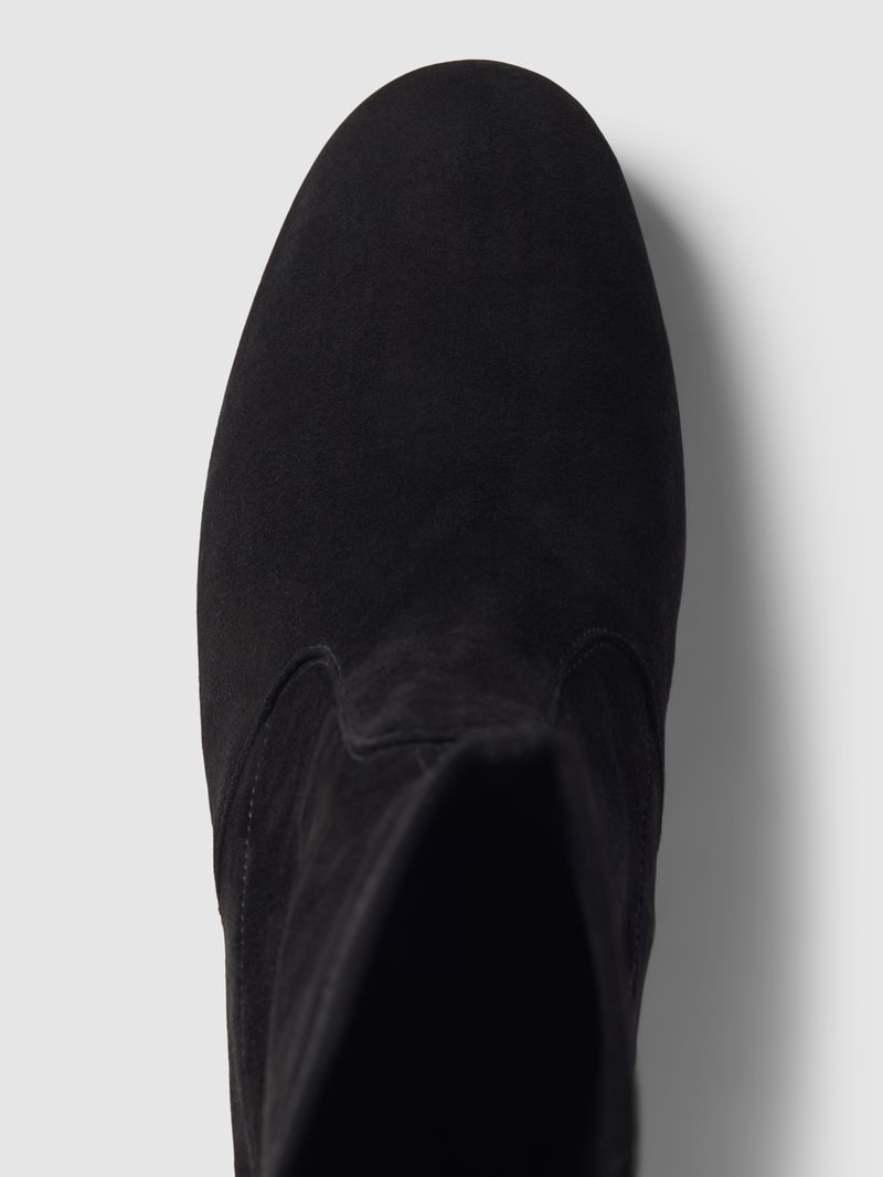 Stiefeletten mit spitzer Form in schwarz