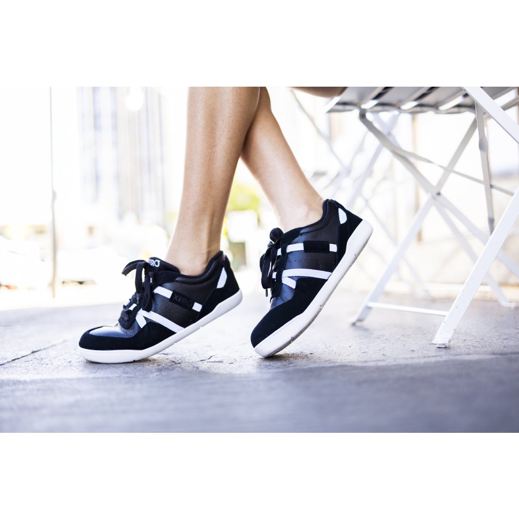 Xero Shoes Kelso Black / White sportliche Barfußschuhe