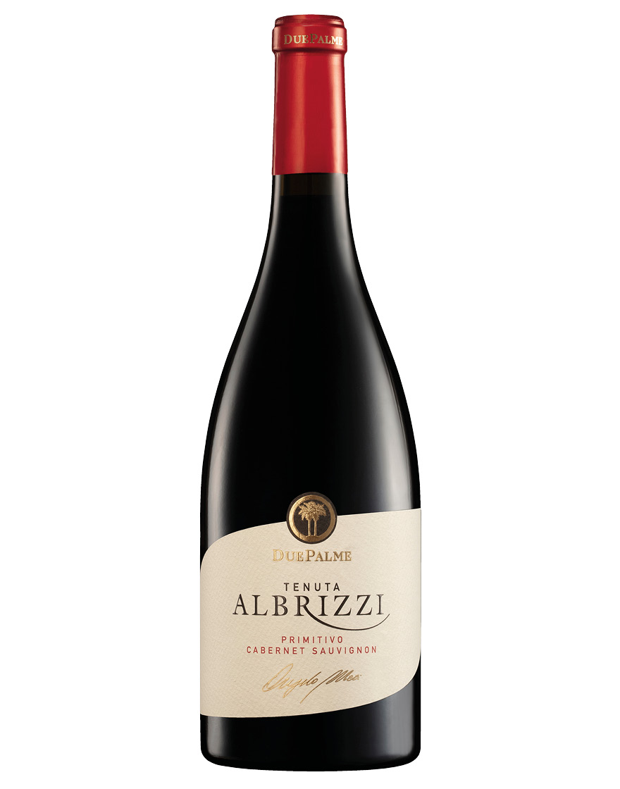 Salento IGP Primitivo Cabernet Sauvignon Tenuta Albrizzi 2020 Due Palme 0,75 ℓ