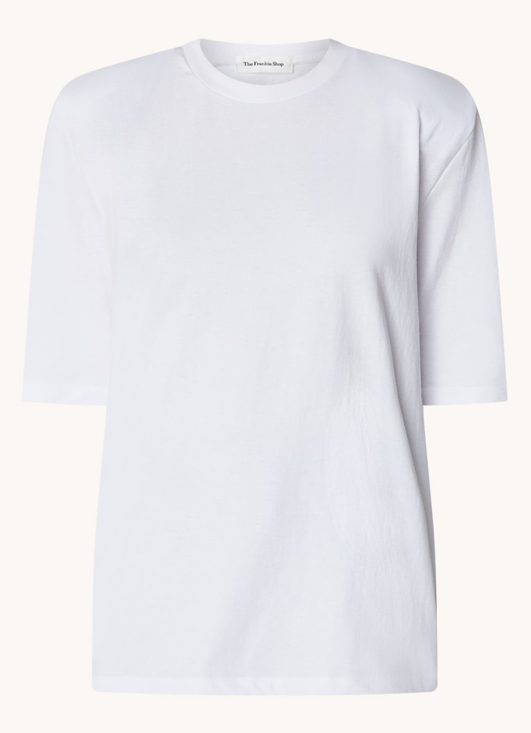 Frankie Shop Carrington -t-paita olkatoppauksilla