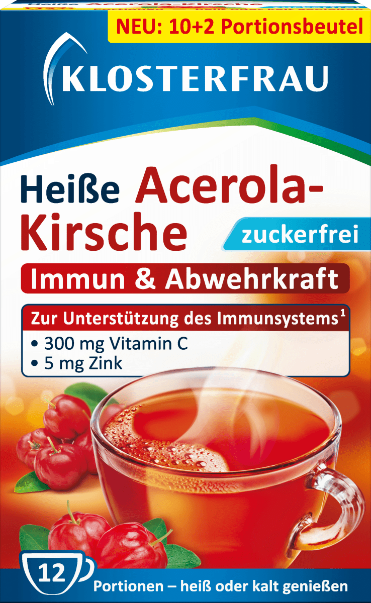 Heiße Acerola Kirsche zuckerfrei 12 St, 48 g