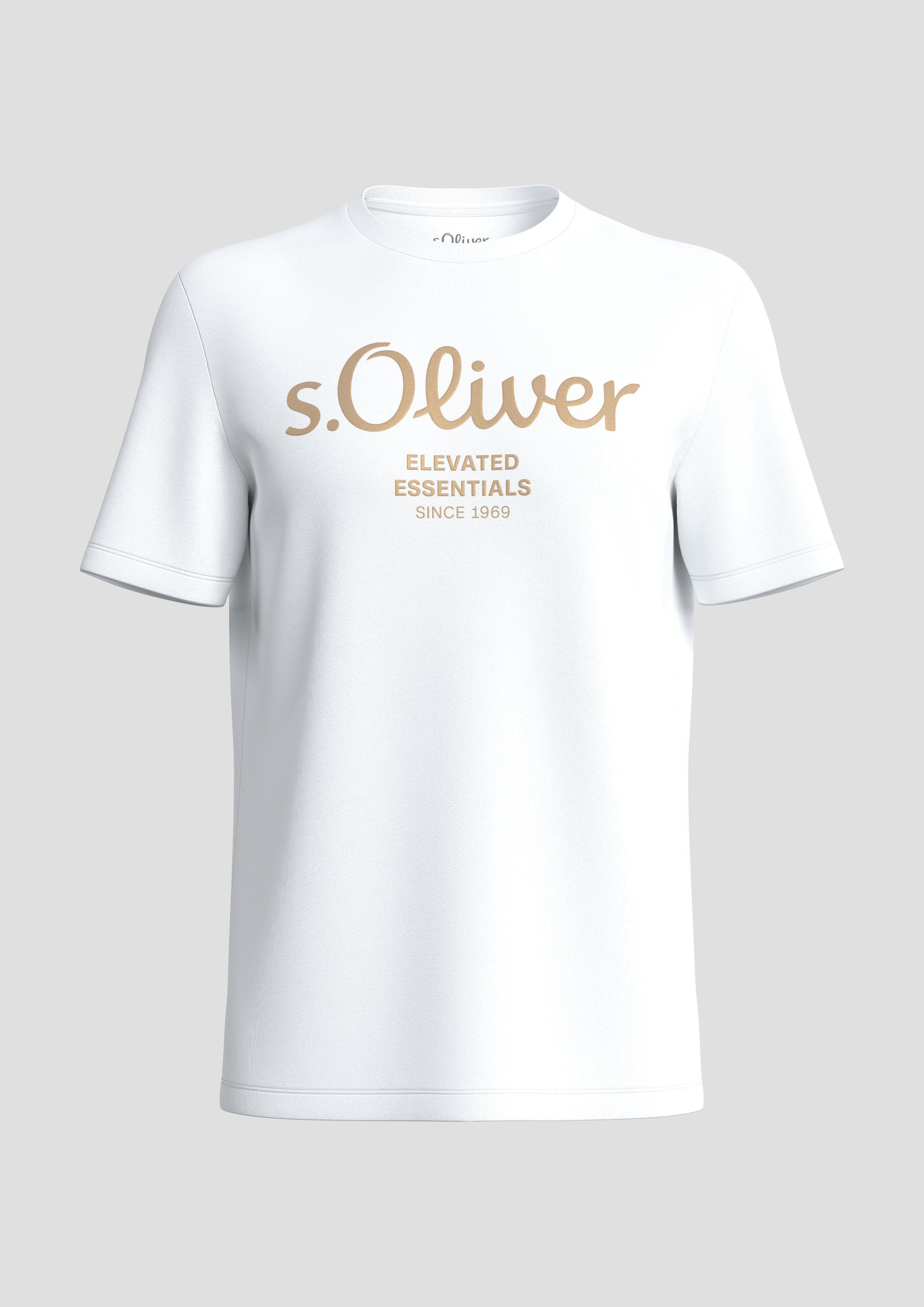 T-Shirt mit Frontprint  2141458-01D2