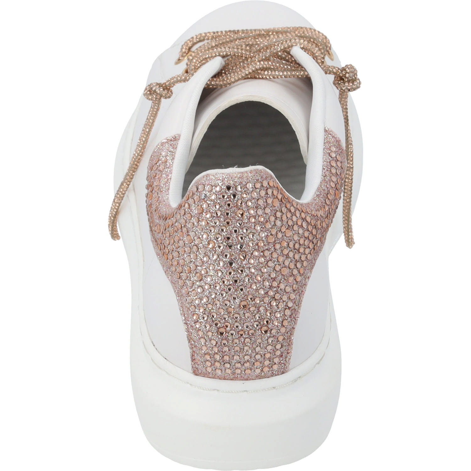 Palado Rugu by Sila Sahin, Sneakers Low, Damen, Weiß/Rosegold