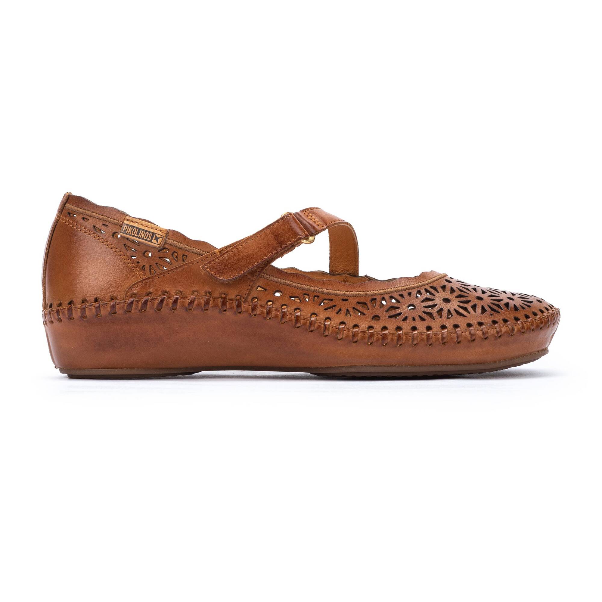 Baleriny damskie zapinane na rzepy - BRANDY