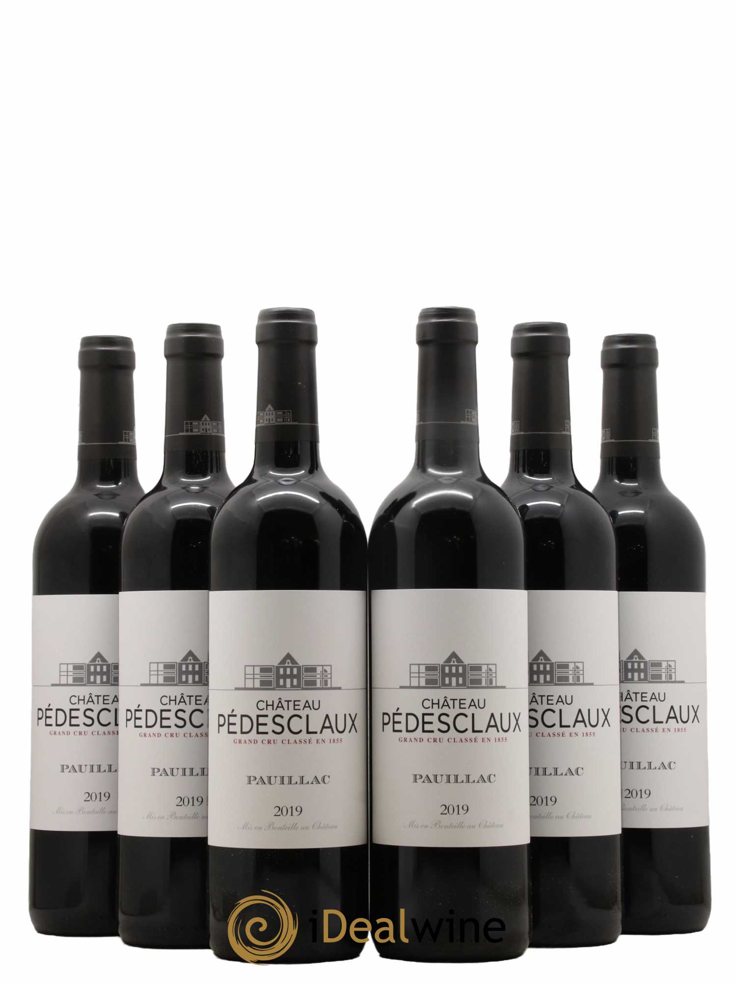 Château Pedesclaux 5ème Grand Cru Classé  2019 - Lot de 6 Bouteilles
