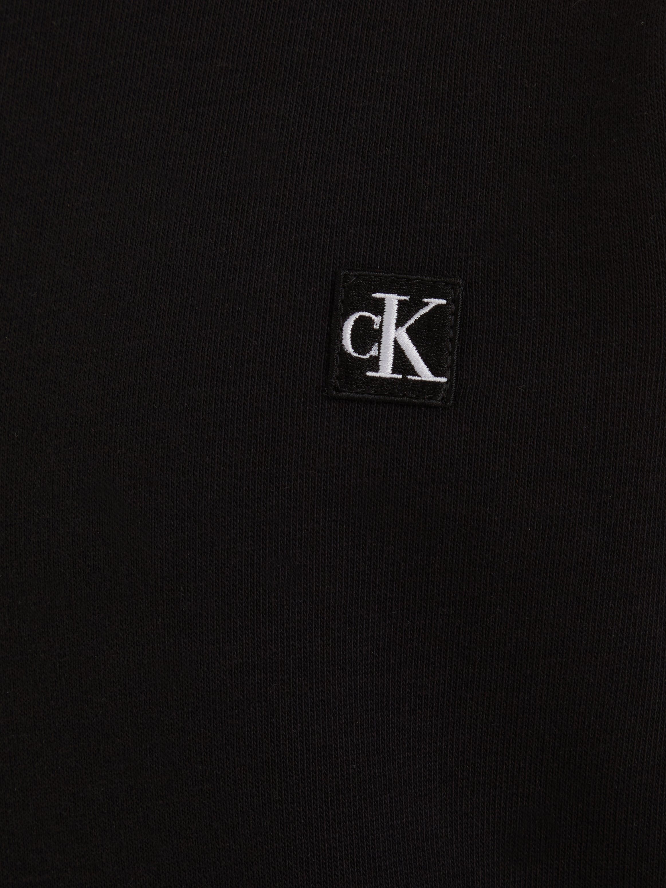 Calvin Klein Jeans Sweatshirt MONOGRAM MINI BADGE CREWNECK mit Logopatch