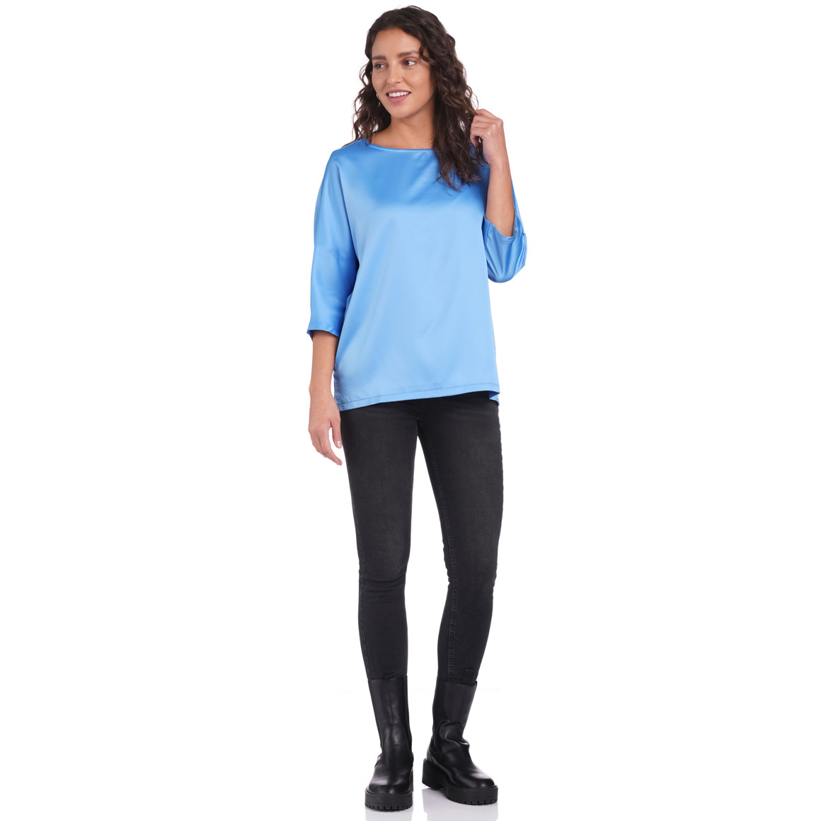 Damen Bluse aus Satin