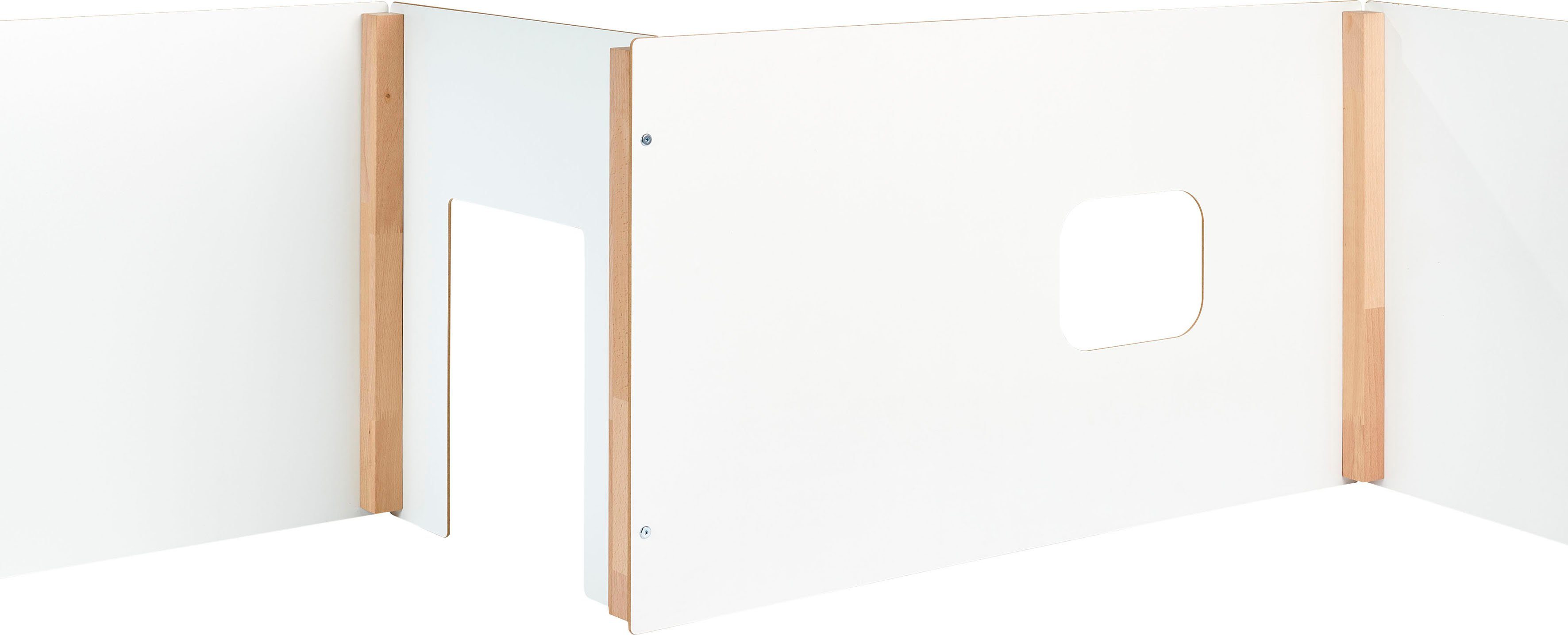 Tojo Raumteiler kids Wand, Set 6-tlg., Spielwand für individuelle Spielwelten, Höhe 70 cm