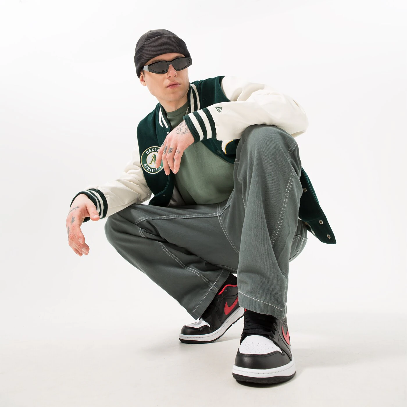 CHAMPION T-SHIRT CREWNECK T-SHIRT Grau