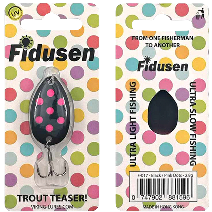 OGP Kunstköder Fidusen (Black/Pink, 2,8 g)