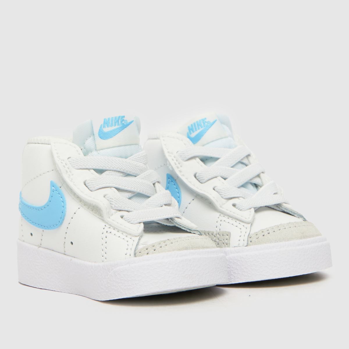 Nike fehér és kék blézer Mid 77 fiú kisgyermek cipő