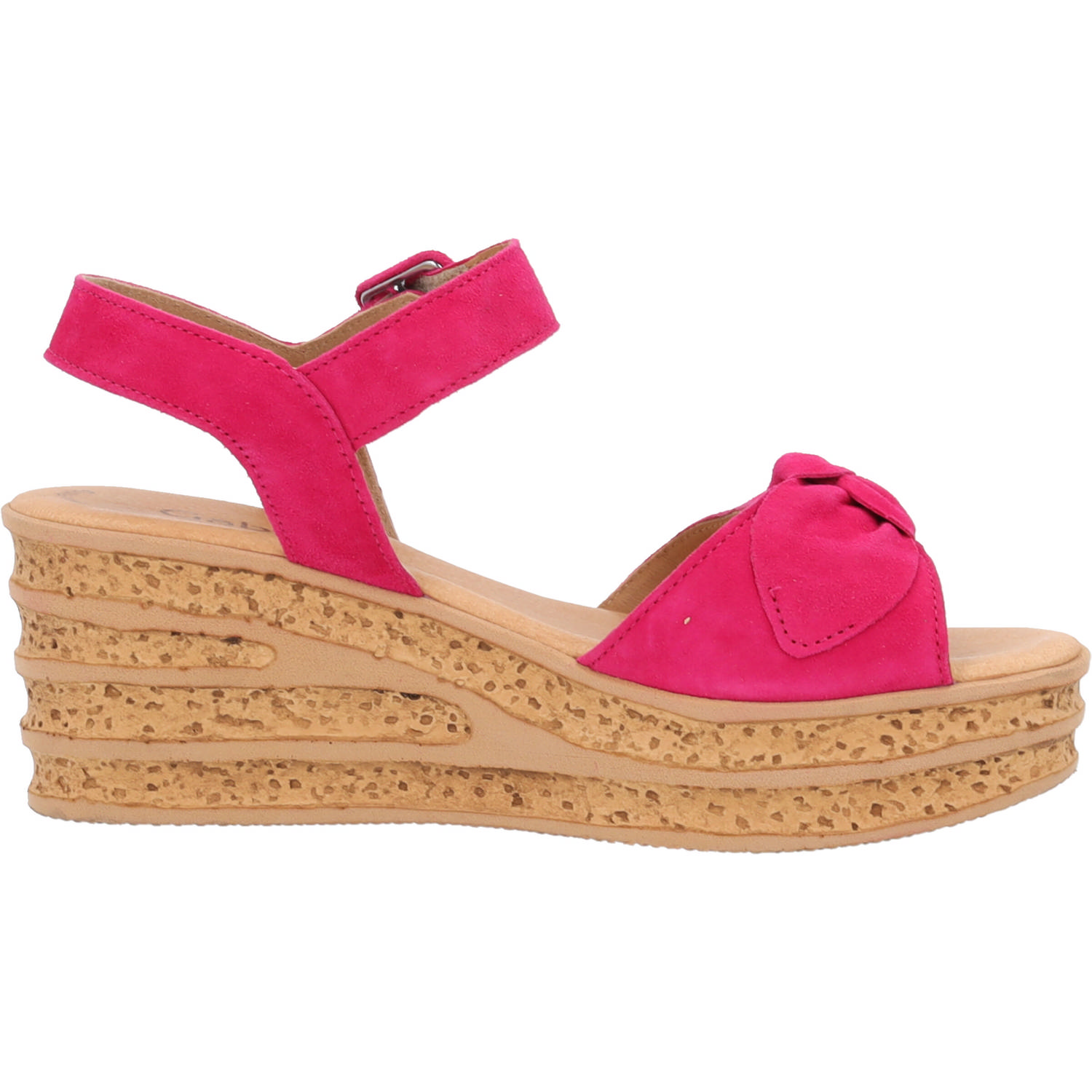 Gabor 24.653, Plateau-Sandaletten, Damen, pink