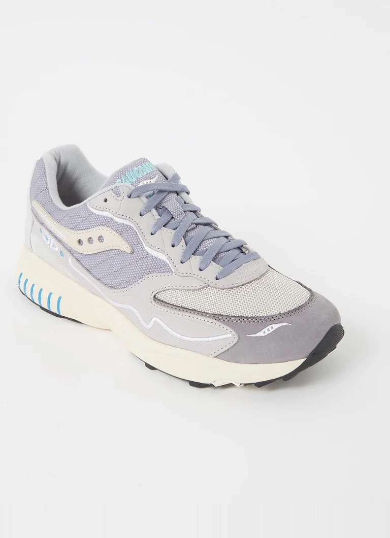 Saucony 3D Grid Hurricane Premium patike s detaljima od brušene kože