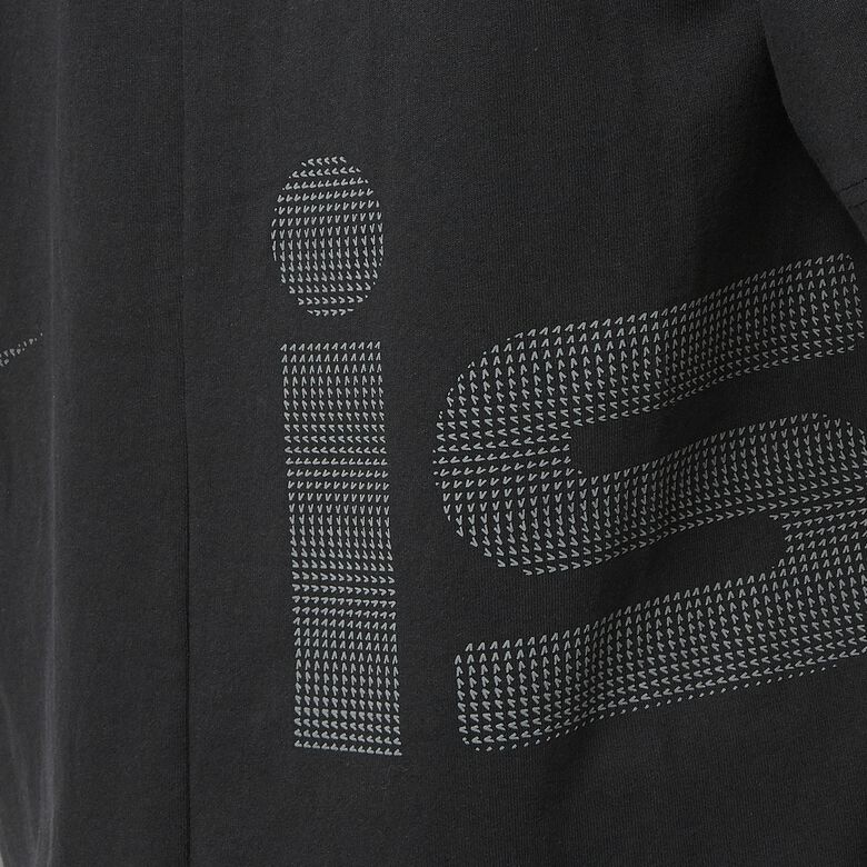 NIKE Ispa Fleece T-Shirt black/baltic blue/iron grey