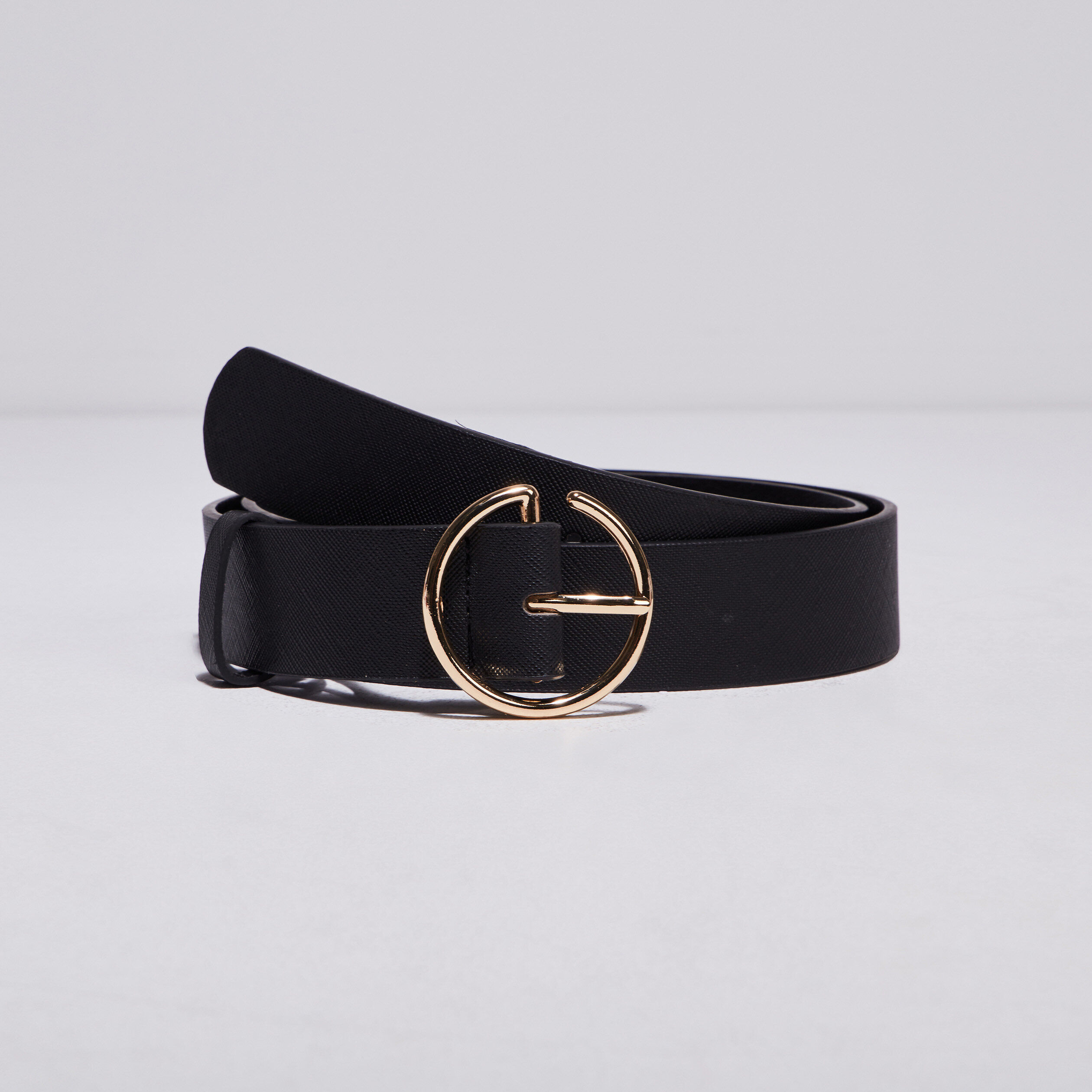 Ceinture avec boucle noir femme | Cache Cache