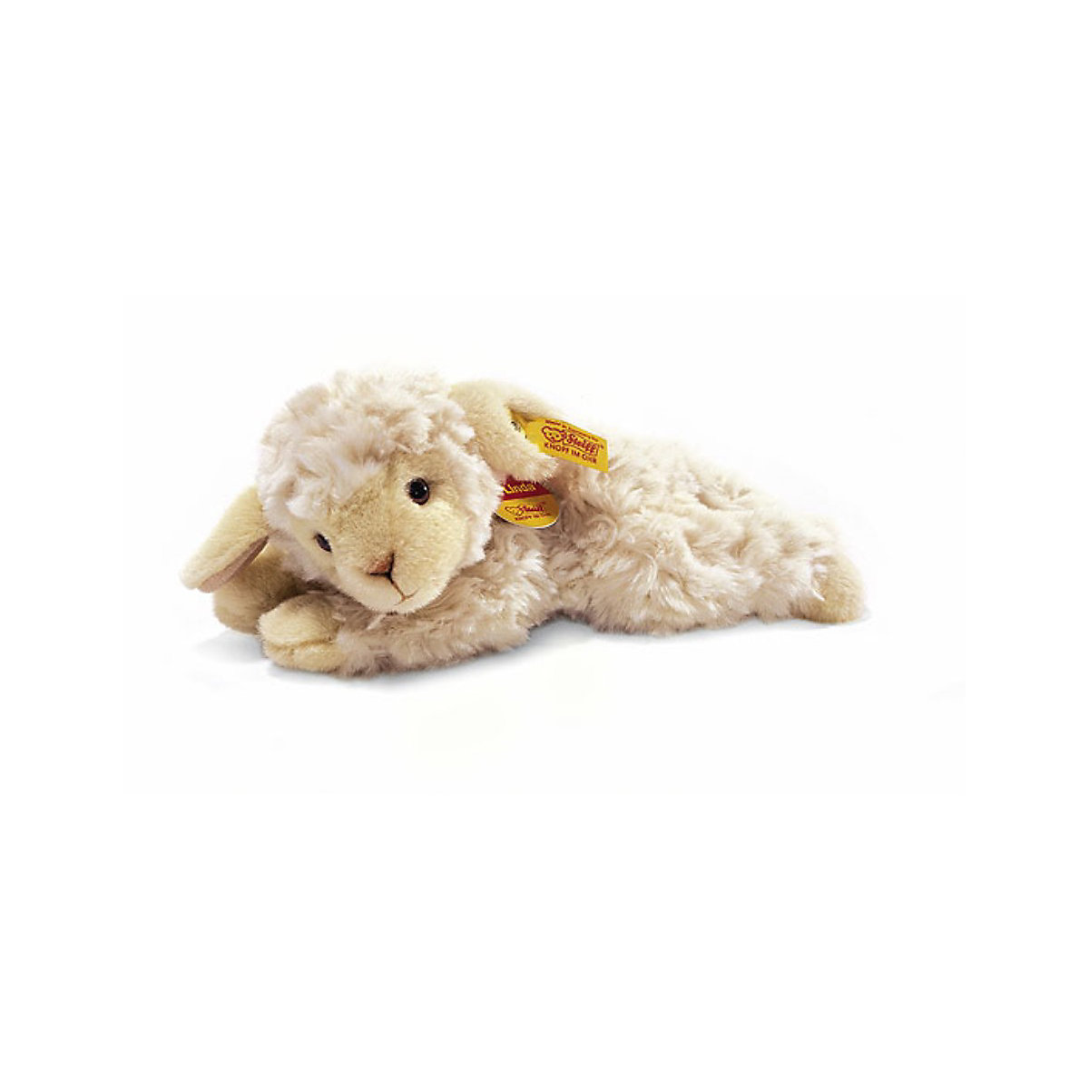 Steiff  Lamm Linda liegend wollweiß, 22 cm