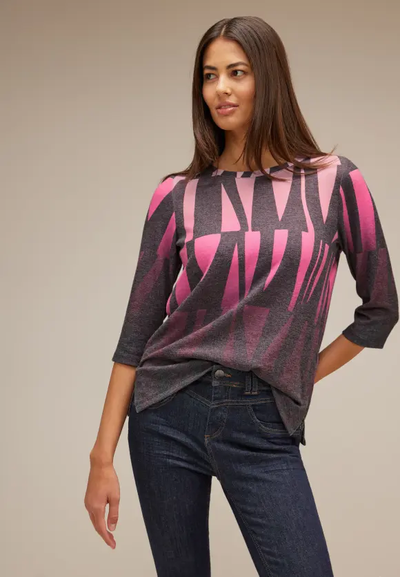 Street One Shirt mit grafischem Muster