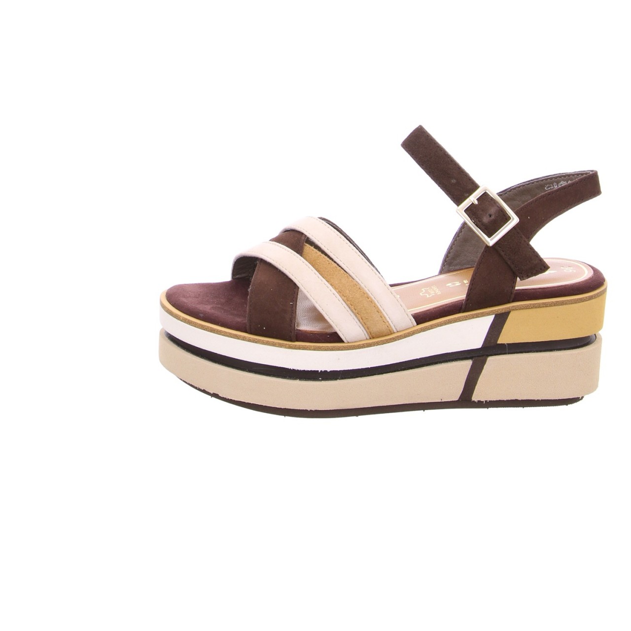 TAMARIS Plateau Sandalen bunt Da.-Sandalette