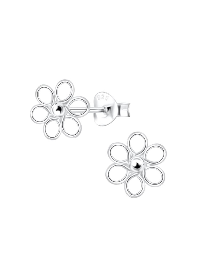 Alexander York Ohrringe, Ohrstecker BLUME in 925 Sterling Silber, 2-tlg günstig kaufen onesize