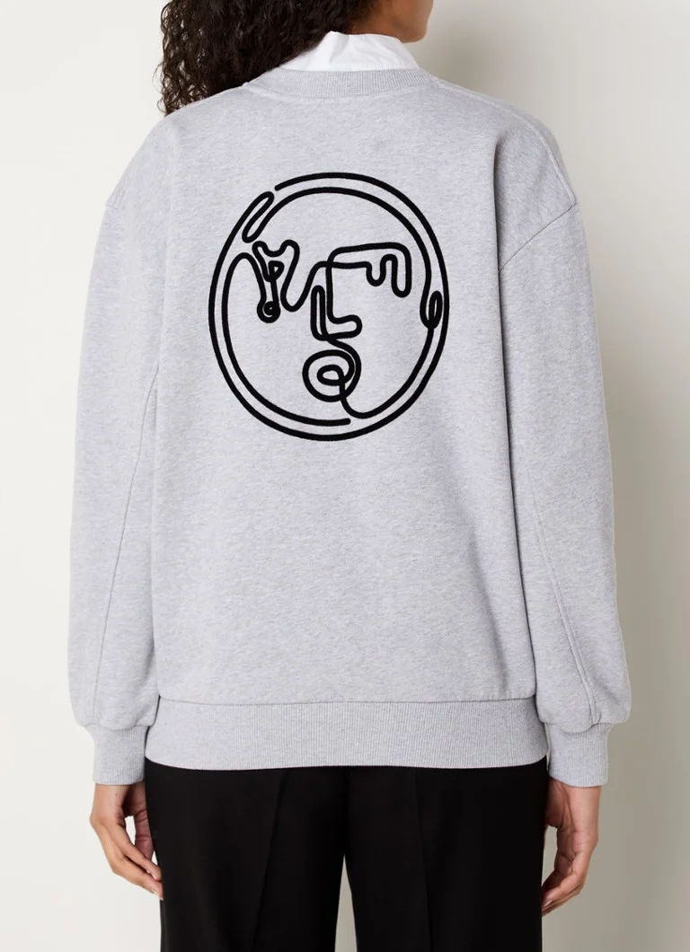 OLAF Nostalgia Face sweater with logo and back print