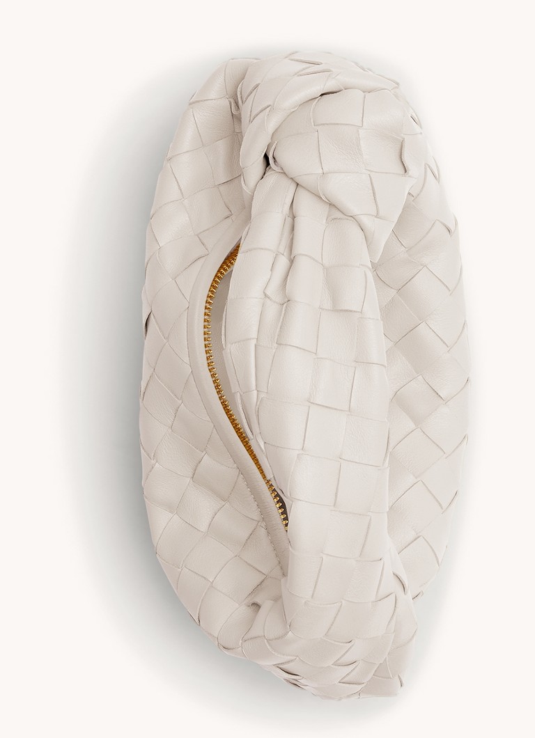 Bolsa Bottega Veneta Mini Jodie em pele de cordeiro