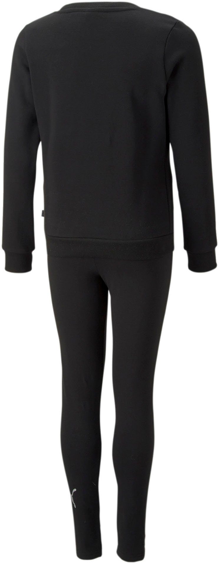 PUMA Jogginganzug LOGO CREW FL & LEGGINGS SET G (Packung, 2-tlg)