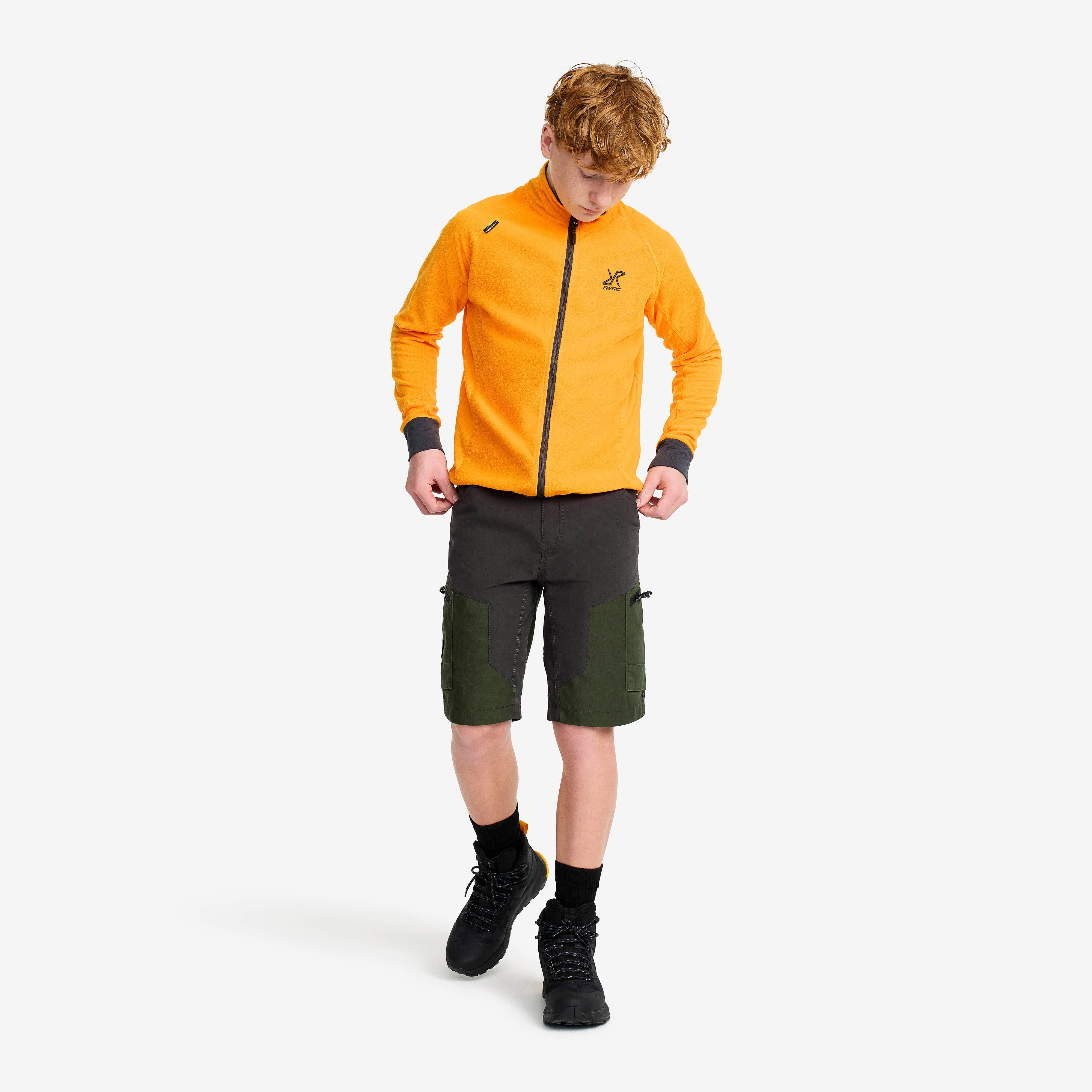 RVRC GP Shorts Teens Forest Green