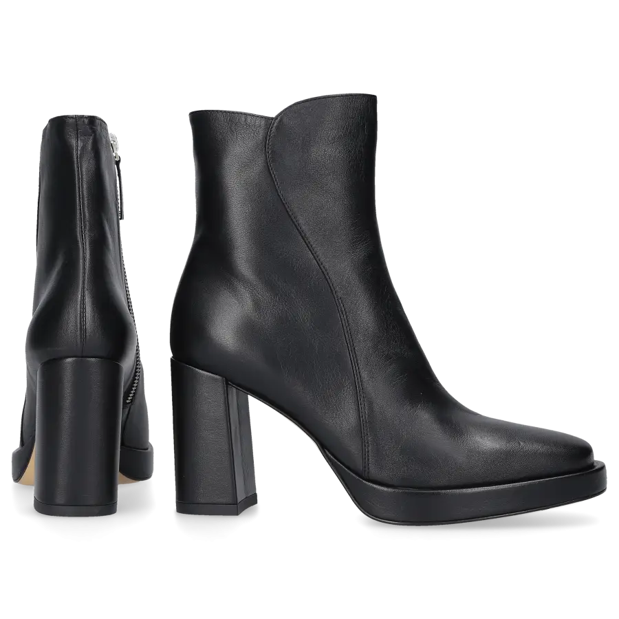 Pomme D`OR - Klassische Stiefeletten 6092 Nappaleder - schwarz