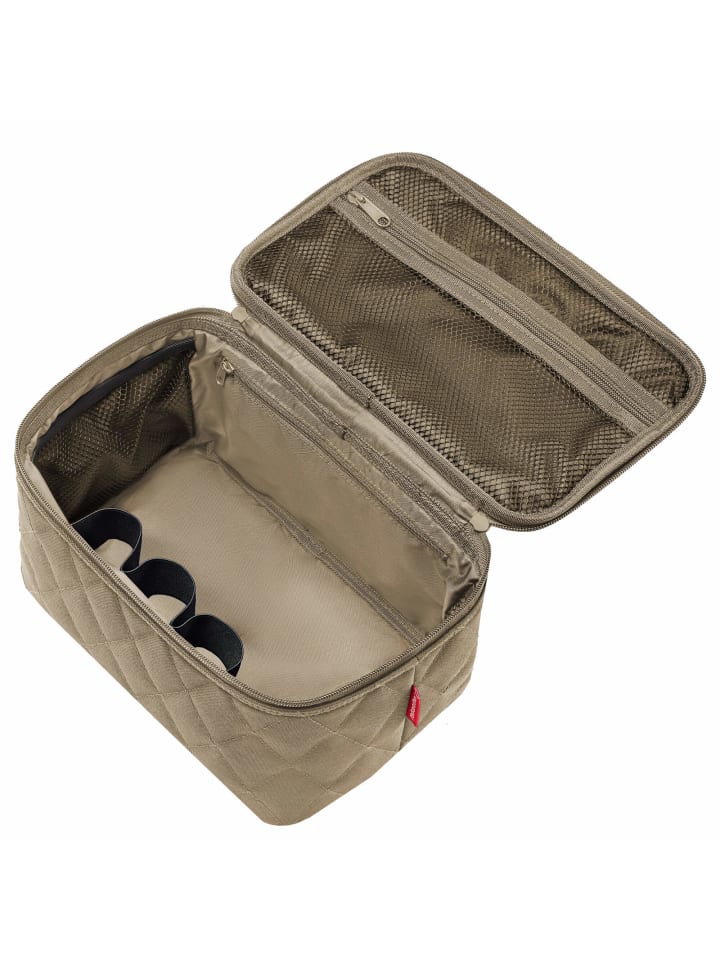 Reisenthel travelling - Beautycase 28 cm (rhombus midnight gold) in rhombus olive günstig kaufen onesize