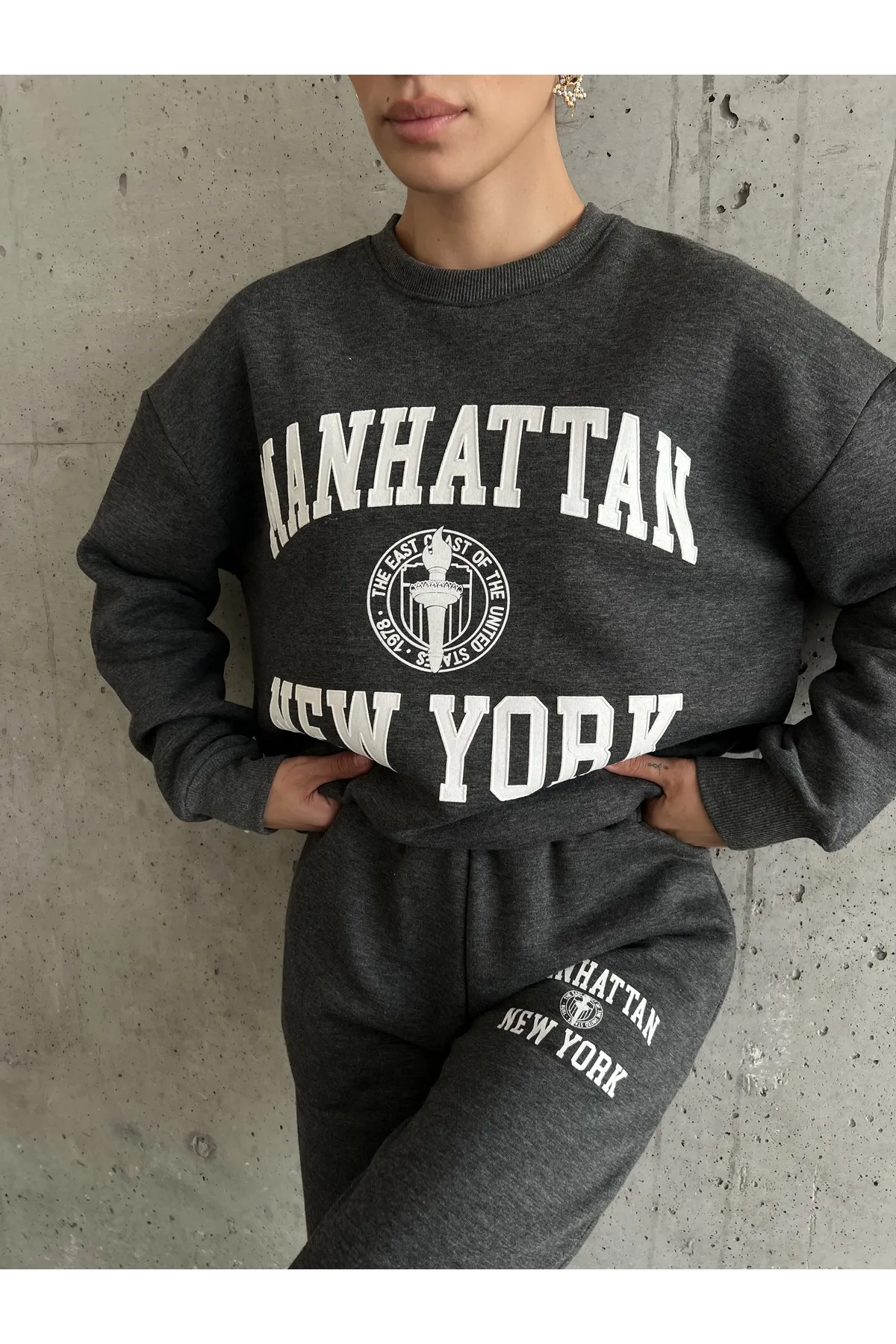 Laluvia  Zweiteiler - Grau - Regular Fit