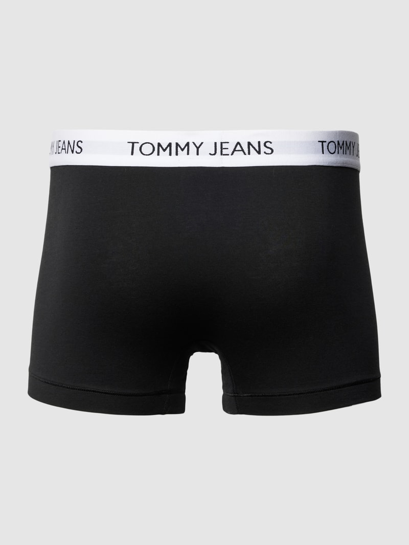Trunks mit Label-Patch Modell 'HERITAGE' in schwarz