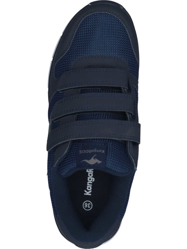 Kangaroos Klettverschluss-Schuhe in dk navy/grey günstig kaufen