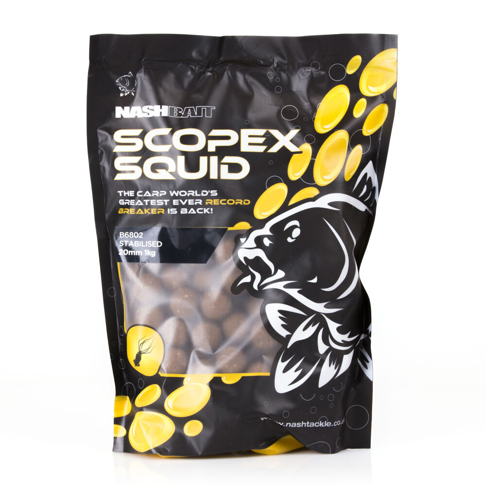 „Nashbait Scopex“ stabilizuoti kalmarų boiliai 20 mm